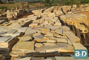 Yellow Sunrise Flagstones 2-3 cm dik