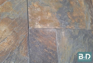 Rusty Slate Leisteen Groot Wildverband ca.3 cm