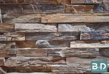 Rusty Slate Splitface Wall Cladding