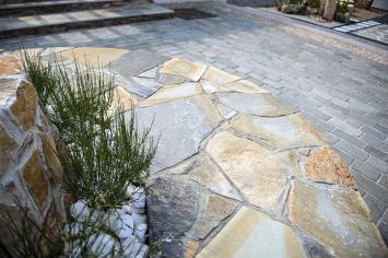 Mediterraanse Flagstones Yellow Shards