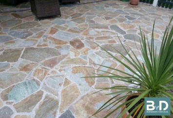 Siki Bont Flagstones dikformaat 3-4,5 cm dik