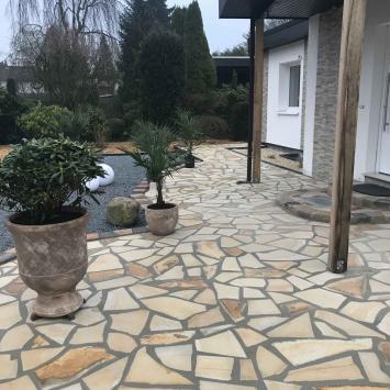 Solnhofer Yellow Flagstones 2-2,5 cm dik
