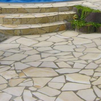 Solnhofer Yellow Flagstones Extra 2,5-3 cm dik