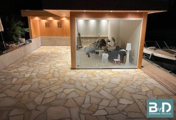 Solnhofer Yellow Flagstones 2,5-3 cm dik