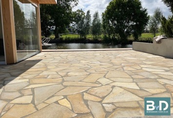 Solnhofer Yellow Flagstones 2,5-3 cm dik