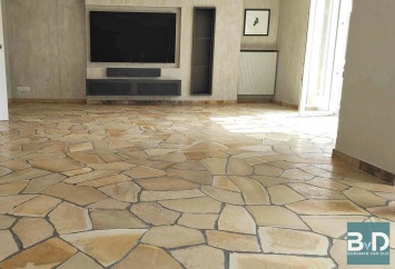 Solnhofer Yellow Flagstones 2,5-3 cm dik
