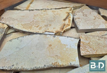 Solnhofer Yellow Flagstones 2,5-3 cm dik