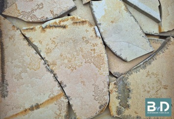 Solnhofer Yellow Flagstones 2,5-3 cm dik