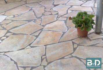Solnhofer Yellow Flagstones 2,5-3 cm dik