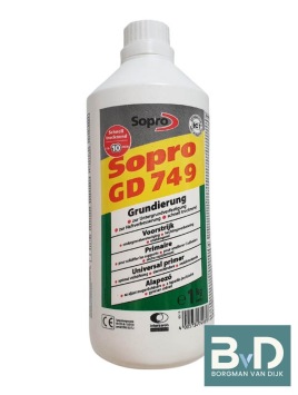 Voorstrijk Zuigende Ondergrond 1KG Sopro GD 749 Primer