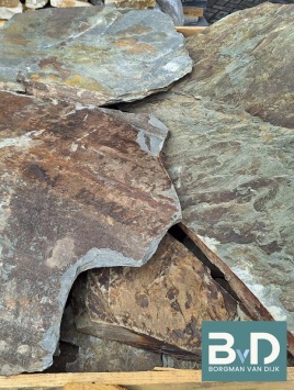 Spanish Ocre Multicolor Flagstones 2.5-4 cm dik 