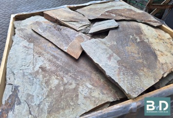 Spanish Ocre Multicolor Flagstones 2,5-4 cm dik