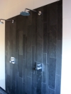 Mustang Leisteen wandstrips Black Slate