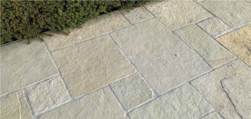 Castle Stone Beige Groot Wildverband Natural ca. 2,5 cm dik