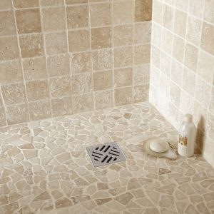 Travertin Light 10x10x1 cm