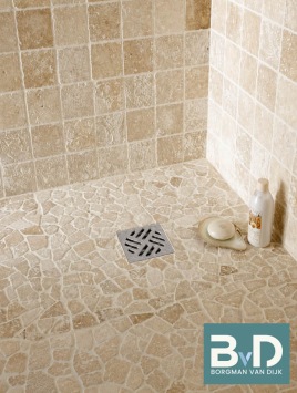 Travertin Apulia Ivory 10x10 cm, wandtegels