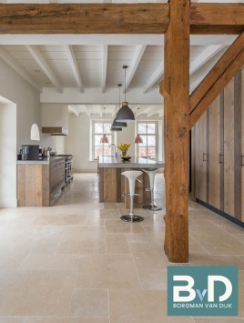 Travertin Apulia Ivory Groot Wildverband vloertegels