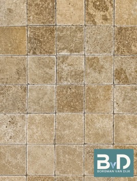 Travertin Noce 10x10x1 cm Anticato