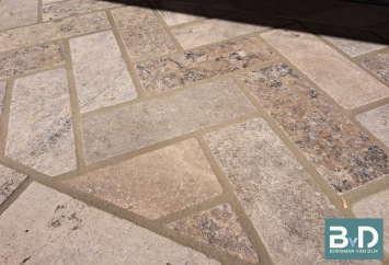 Travertin Silver Bricks 20,3x7,5x1 cm Anticato