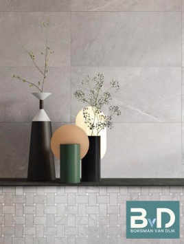 Velvet Grey 60x60 cm keramische vloertegels