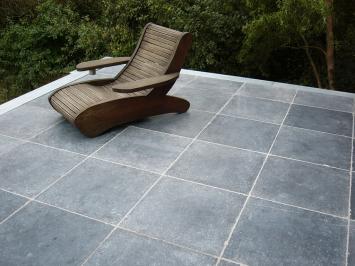 landelijke terrastegels Vietnamese hardsteen 50x50 cm