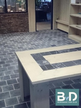 keukentegels Vietnamees hardsteen 20x20 cm