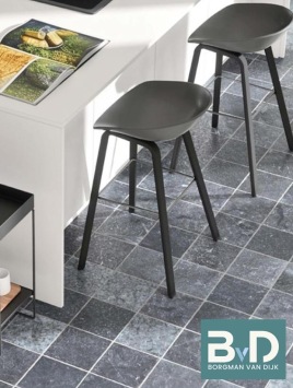 Vietnamees hardsteen 10x10 cm vloertegels