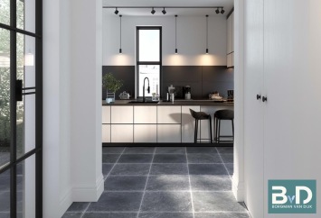 Vietnamees hardsteen 40x40 cm landelijke vloertegels