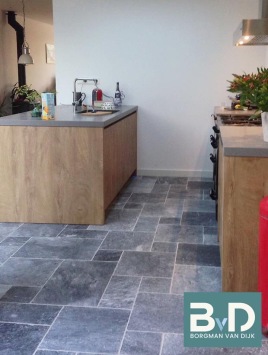 Vietnamees hardsteen wildverband vloertegels