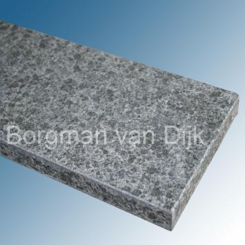 Vijverrand Basalt Gevlamd 100x30x3 cm