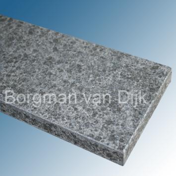 Vijverrand Basalt Gevlamd 100x25x3 cm