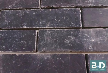 Waalklinkertjes Desert Black Gothic 20x5x1,5 cm