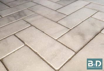 White Marble Anticato Tegelklinker 20,3x7,5x1 cm