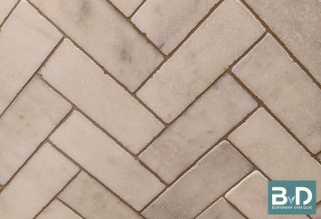 White Marble Anticato Tegelklinker 20,3x7,5x1 cm