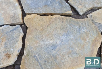 Griekse Flagstones Yellow Shards Kwartsiet