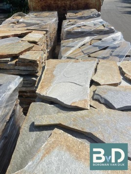 Siki Bont Flagstones dikformaat 3-4,5 cm dik