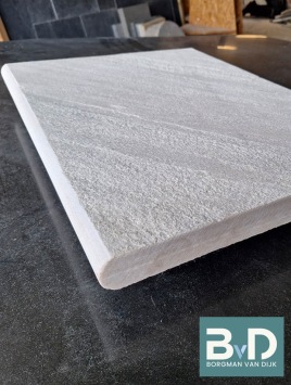 zwembadrand Brasil White 50x35x3 cm
